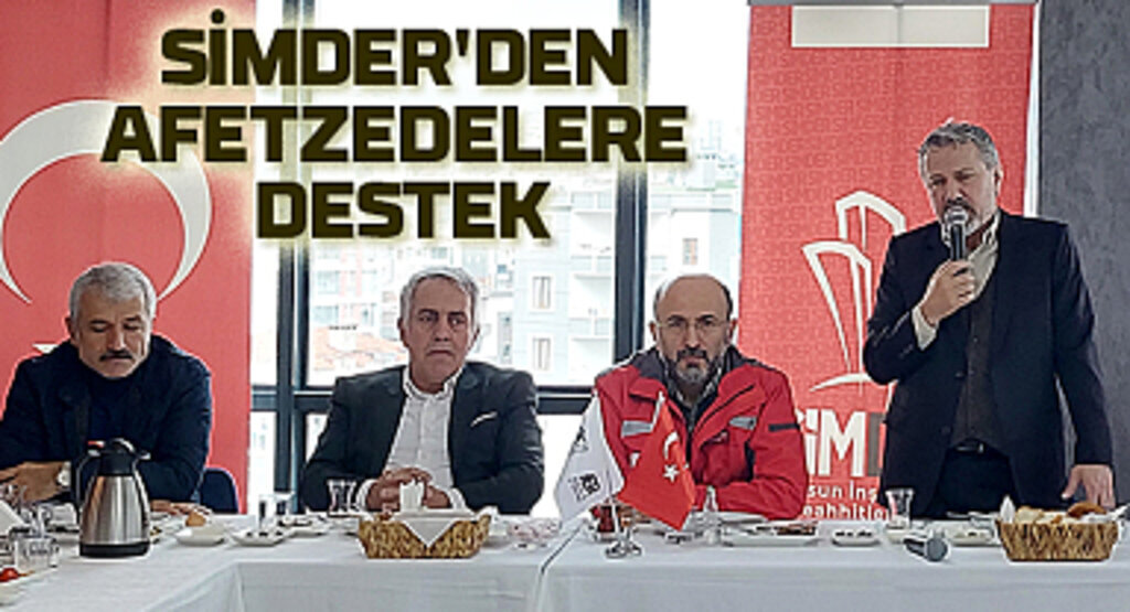 SİMDER ile Samsun Kızılayı arasında destek istişaresi