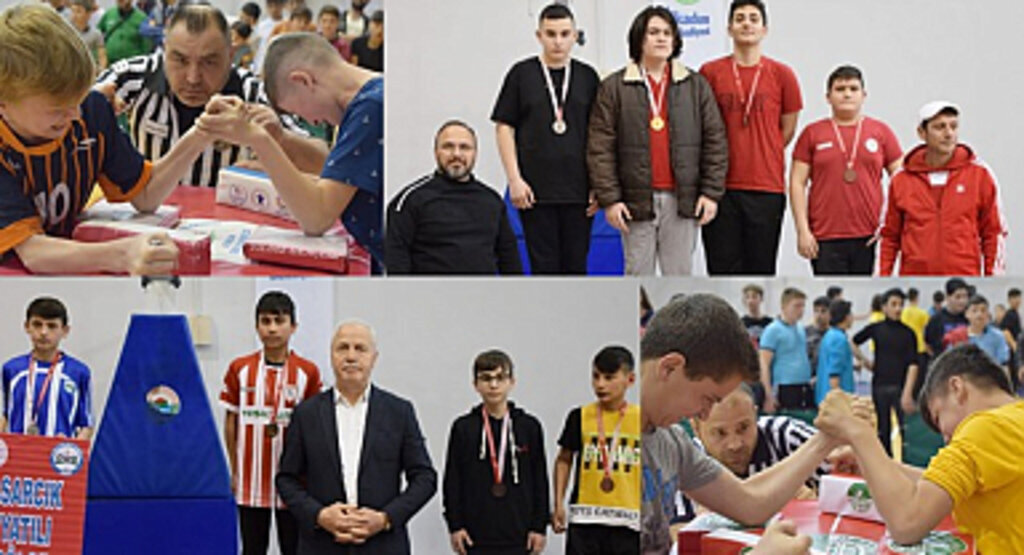 Yıldız Erkekler Bilek Güreşi İl Birinciliği Sona Erdi