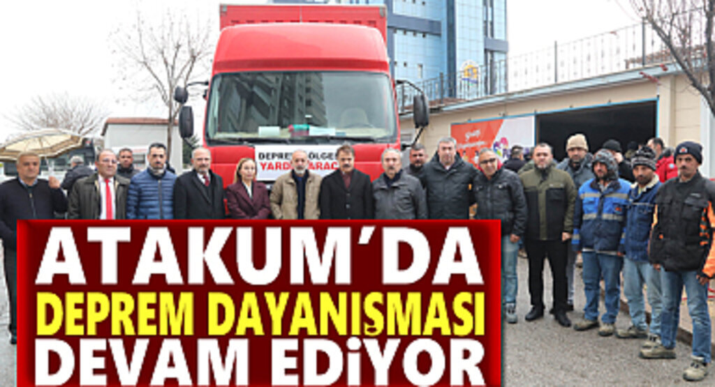 Atakum’da deprem dayanışması bin 700 aileye ulaştı