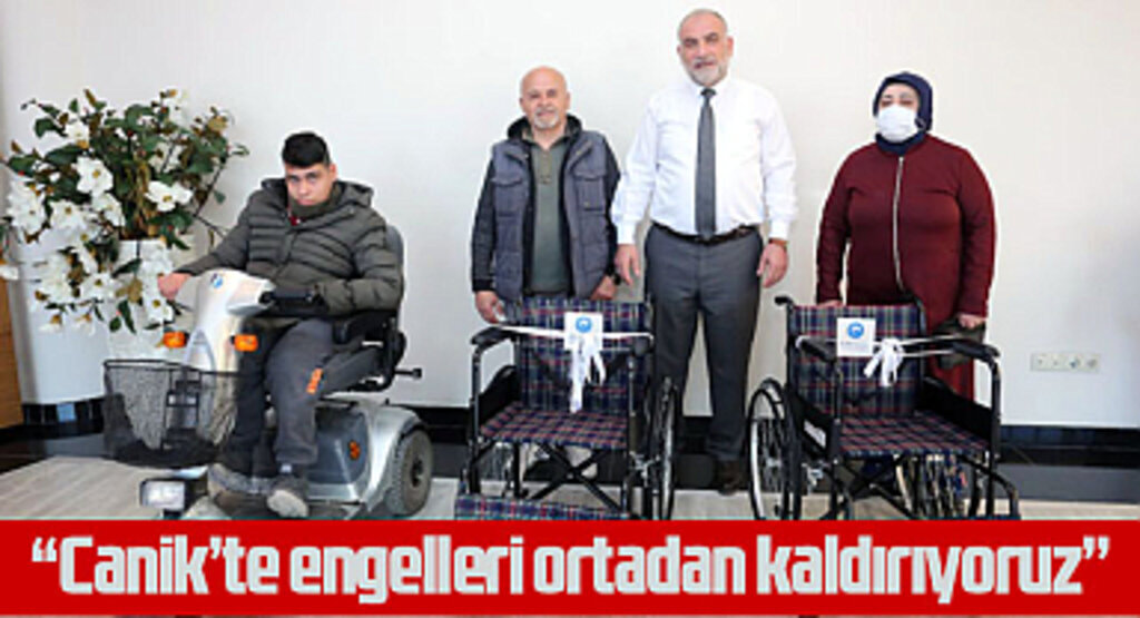 Başkan Sandıkçı: Canik’te hayatı kolaylaştırıyor, engelleri ortadan kaldırıyoruz