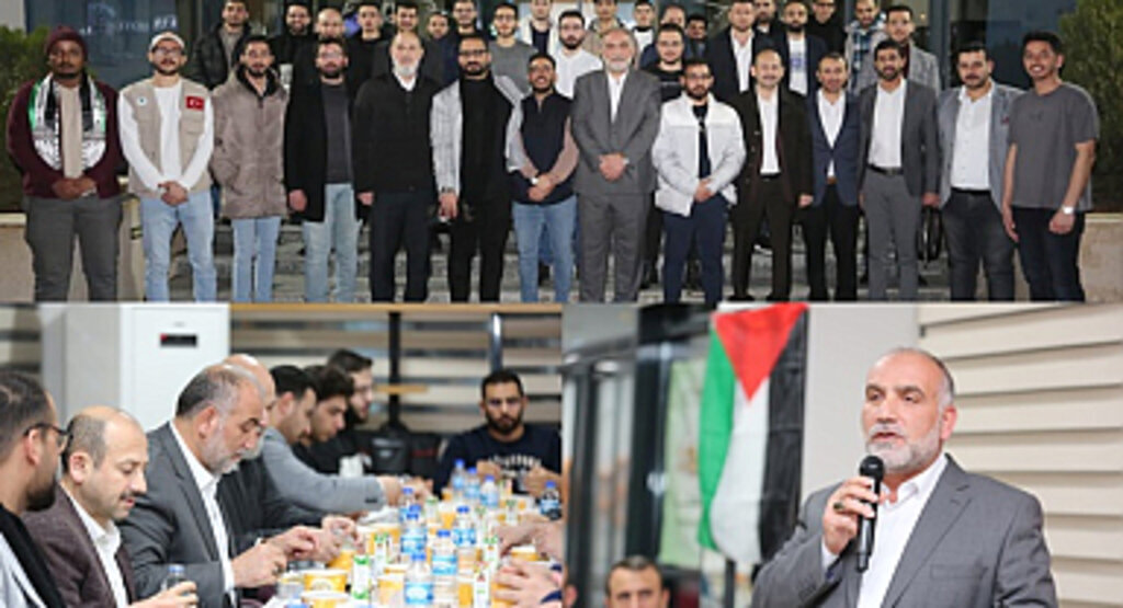 Başkan Sandıkçı'dan Filistinli öğrencilerle iftar