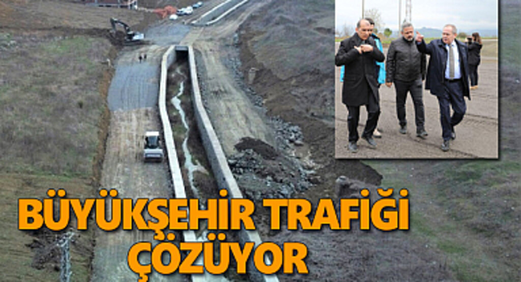 Büyükşehir trafiği çözüyor