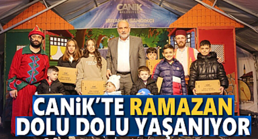Canik’te Çocuklar Ramazan Ayı’nın Önemini Şehr-i Canik Ramazan Serüveni ile Öğrendi