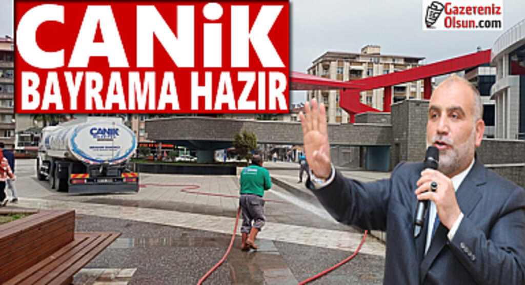 Canik’te Köşe Bucak Bayram Temizliği Yapılıyor