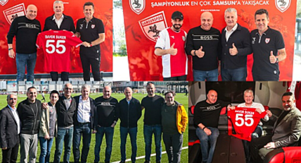 Davor Suker ve Sefo Samsunspor'da