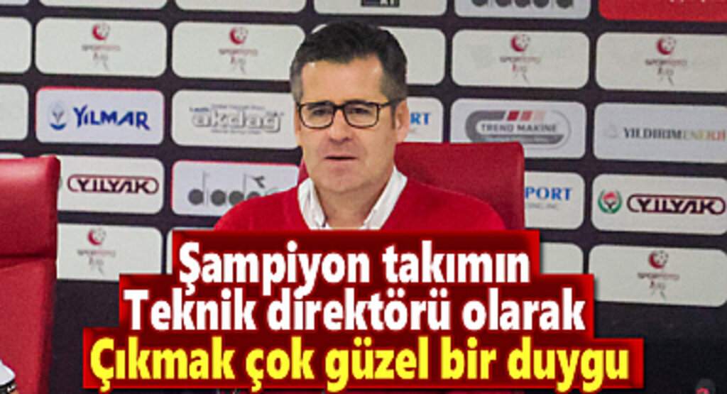 Eroğlu : Oyuncularımla gurur duyuyorum