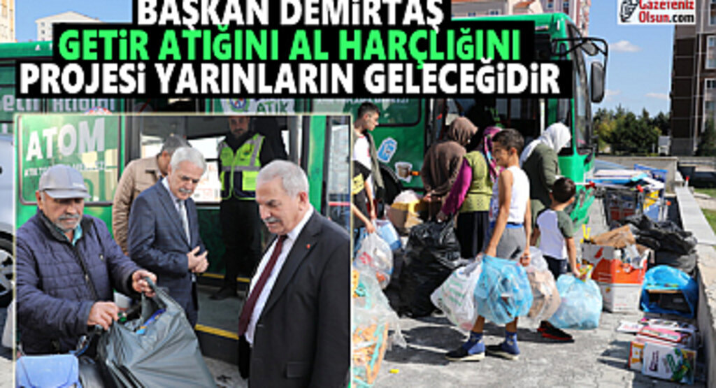 İlkadım'da Atom Otobüsü ekonomiye can katıyor