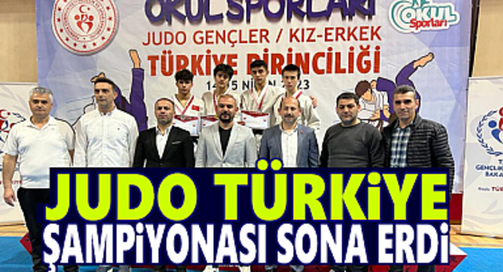 Judo Türkiye Şampiyonası sona erdi
