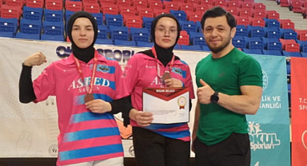 Nurdane Söker ve Dilek Sakallı Samsun’a gurur yaşattılar