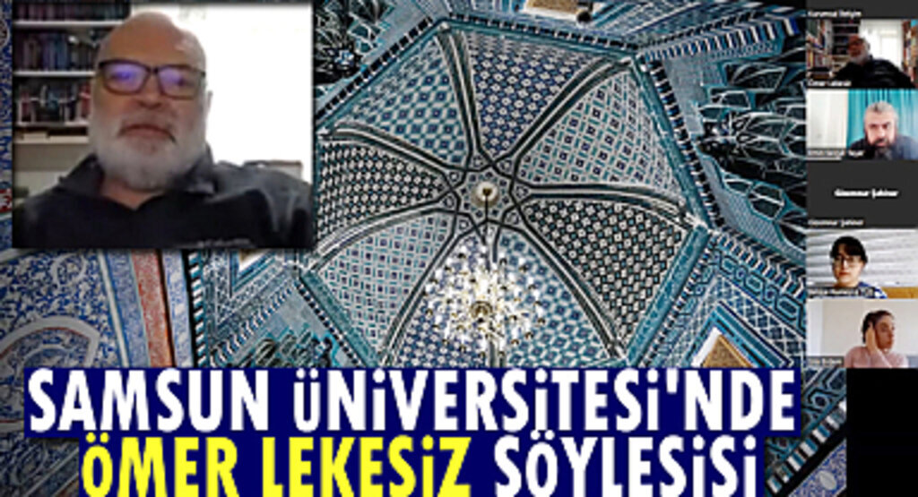 Samsun Üniversitesi'nde Ömer Lekesiz Söyleşisi