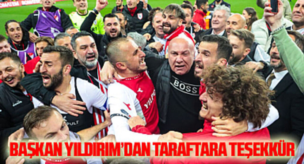 Samsunspor Tuzlaspor maçında 30 bin taraftar olacak! Başkan Yıldırım teşekkür etti