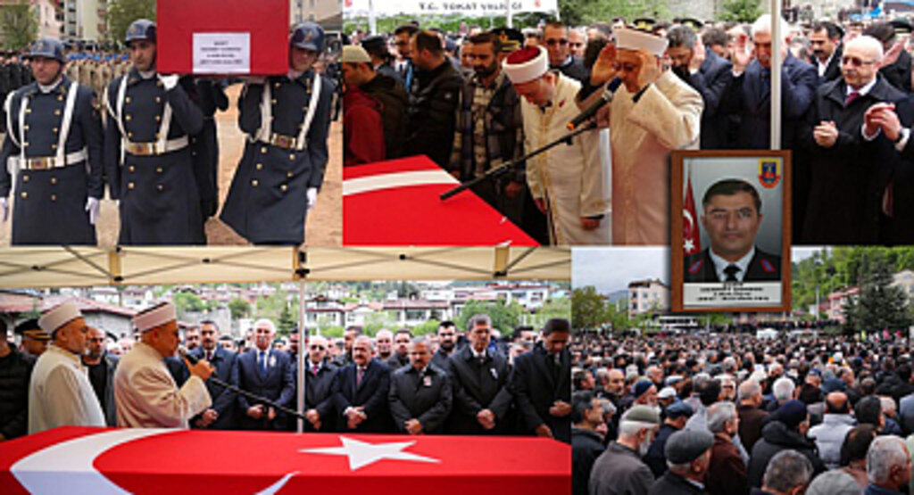 Şehit Mehmet Gündüz dualarla Tokat'ta uğurlandı