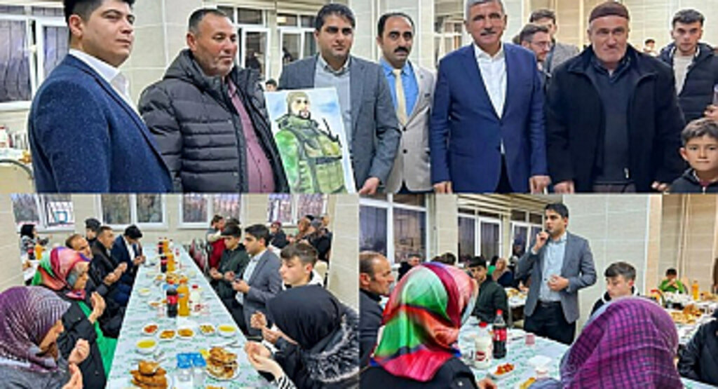 Vezirköprü'de şehit ailelerinin onuruna iftar programı düzenlendi