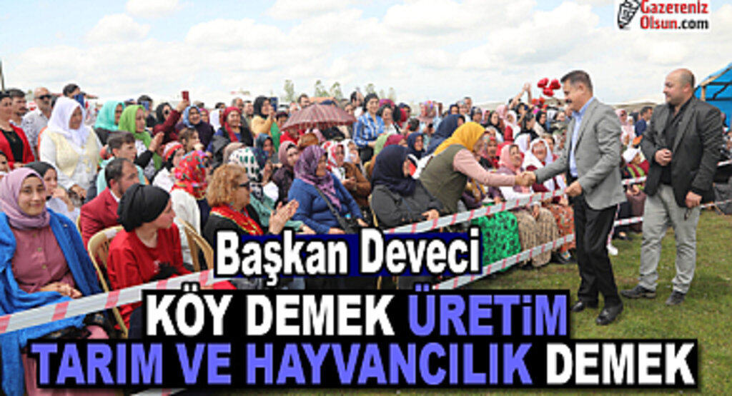 Başkan Deveci: Üretimi yeniden kucaklamamız lazım