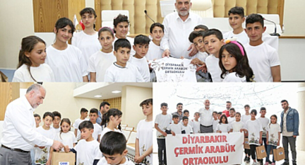 Başkan İbrahim Sandıkçı Diyarbakırlı Öğrencileri Ağırladı