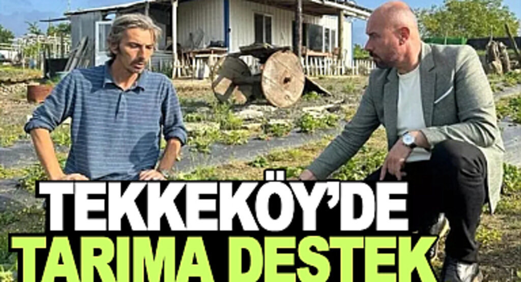 Başkan Togar: Tekkeköy'de Tarıma destek Projeler Devam Edecek