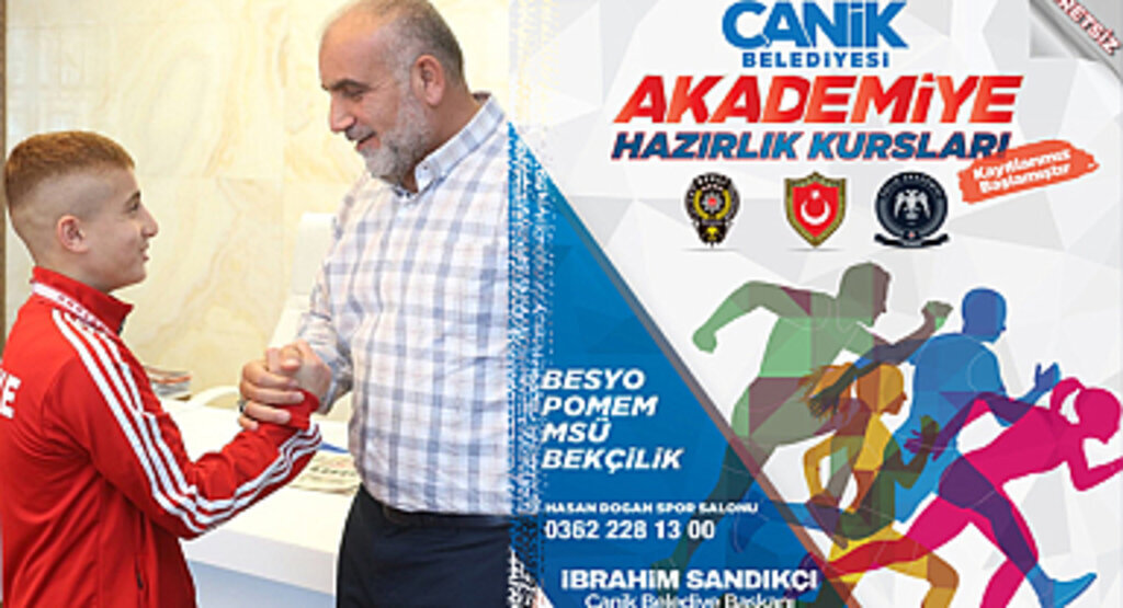 Canik Belediyesi Akademiye Hazırlık Kursları kayıtları devam ediyor