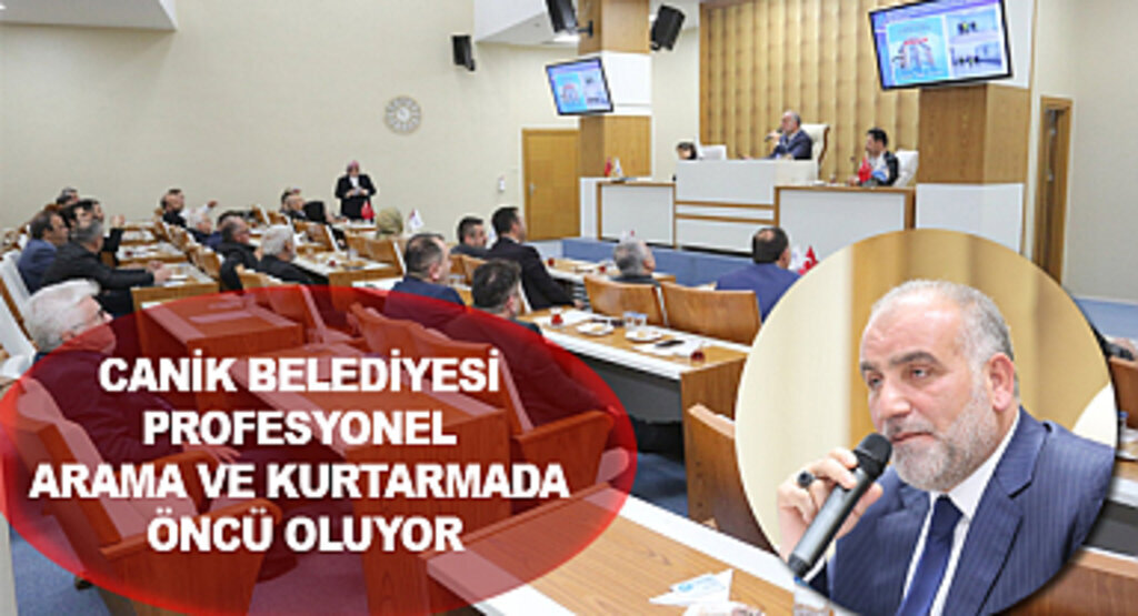 Canik Belediyesi Profesyonel Arama ve Kurtarmada Öncü Oluyor