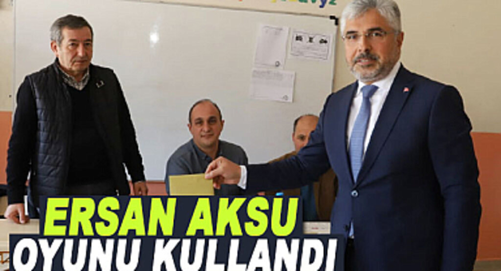 Ersan Aksu oyunu kullandı