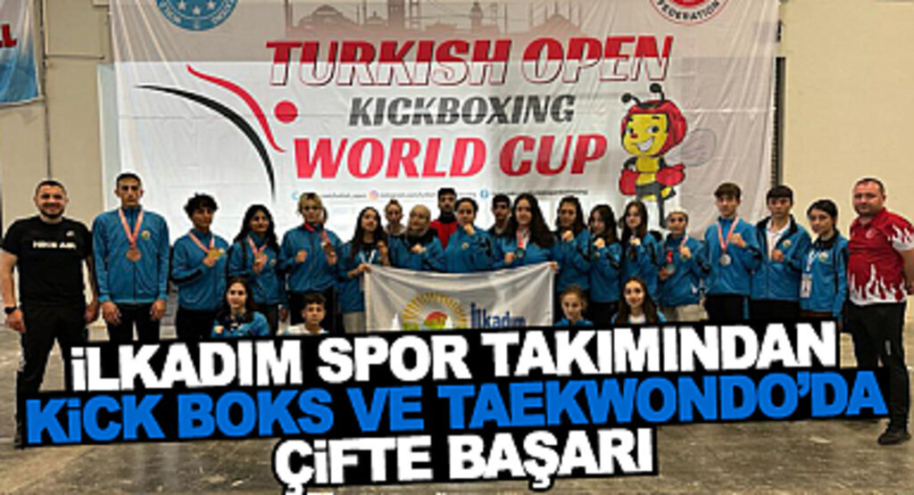 İlkadım Spor Takımından Kick Boks ve Taekwando'da Çifte Başarı