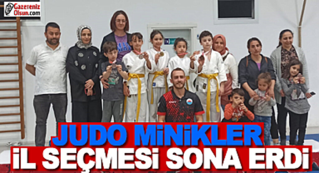 Judo Minikler İl Seçmesi Bitti