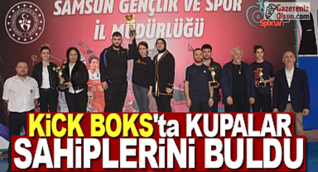 Kick Boks’ta kupalar sahiplerini buldu