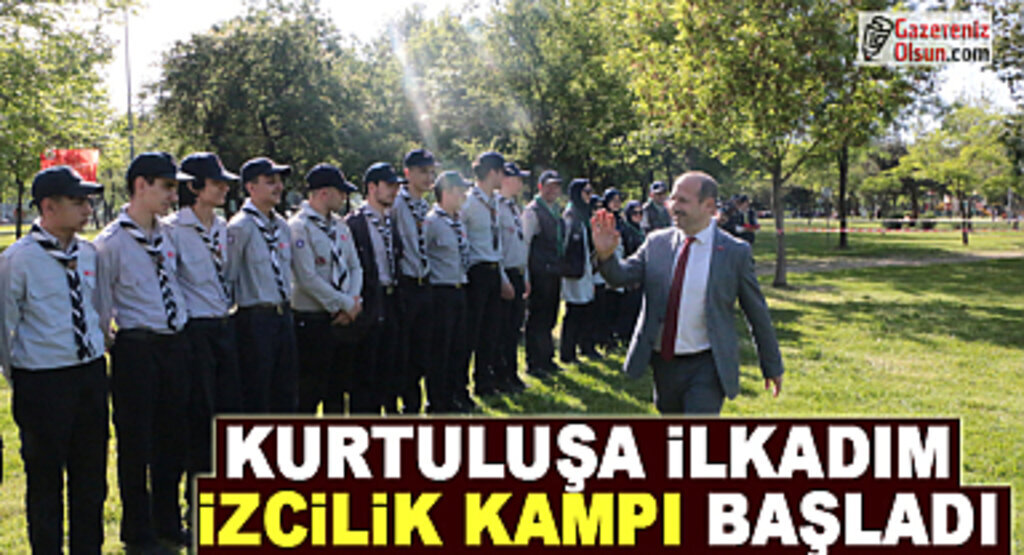 Kurtuluşa İlkadım İzcilik Kampı Başladı