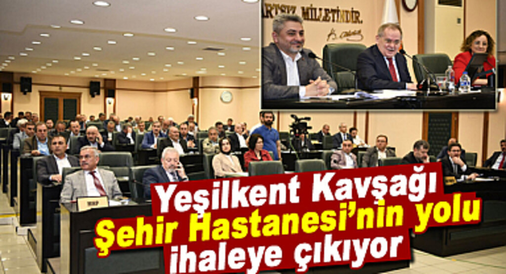 Yeşilkent Kavşağı Şehir Hastanesi’nin yolu ihaleye çıkıyor