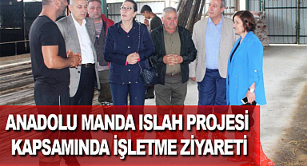 Anadolu manda ıslah projesi kapsamında işletme ziyareti