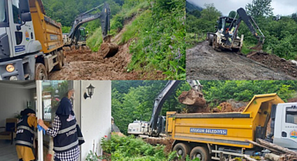 Atakum’da selin izleri siliniyor! Atakum Sel Haberleri