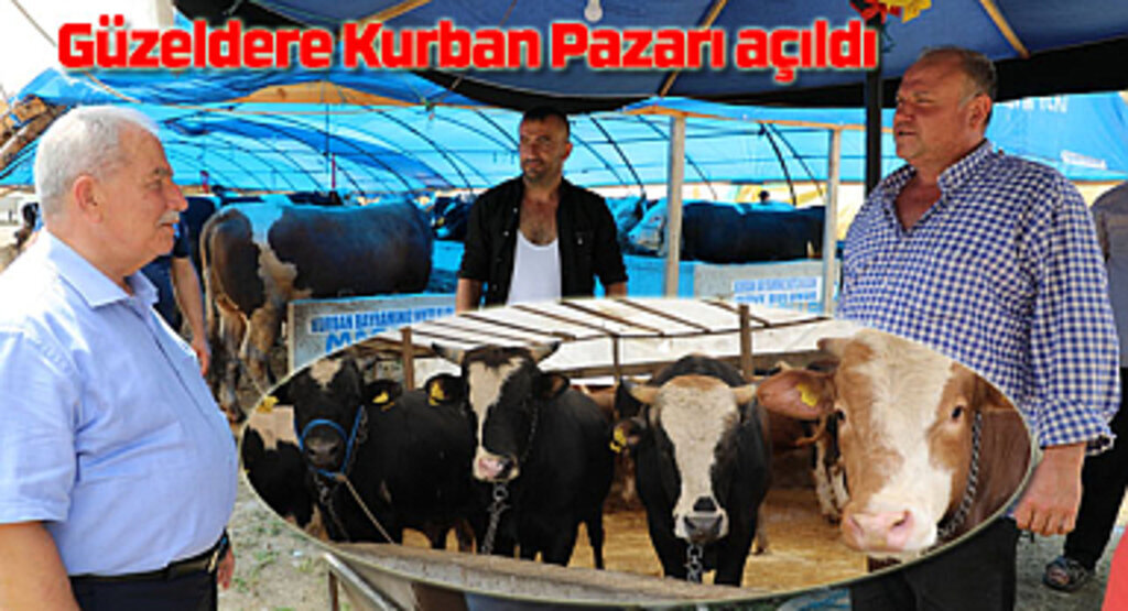 İlkadım Belediyesi Güzeldere Kurban Pazarı'nda tüm tedbirler alındı