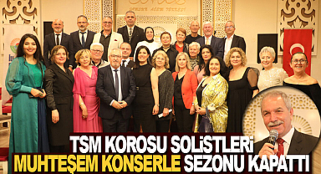İlkadım TSM Korosu Yıl Sonu Konseriyle Dinleyenleri Mest Etti
