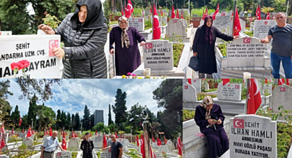 Samsun'da Arife Günü Şehitlik'te Hüzün