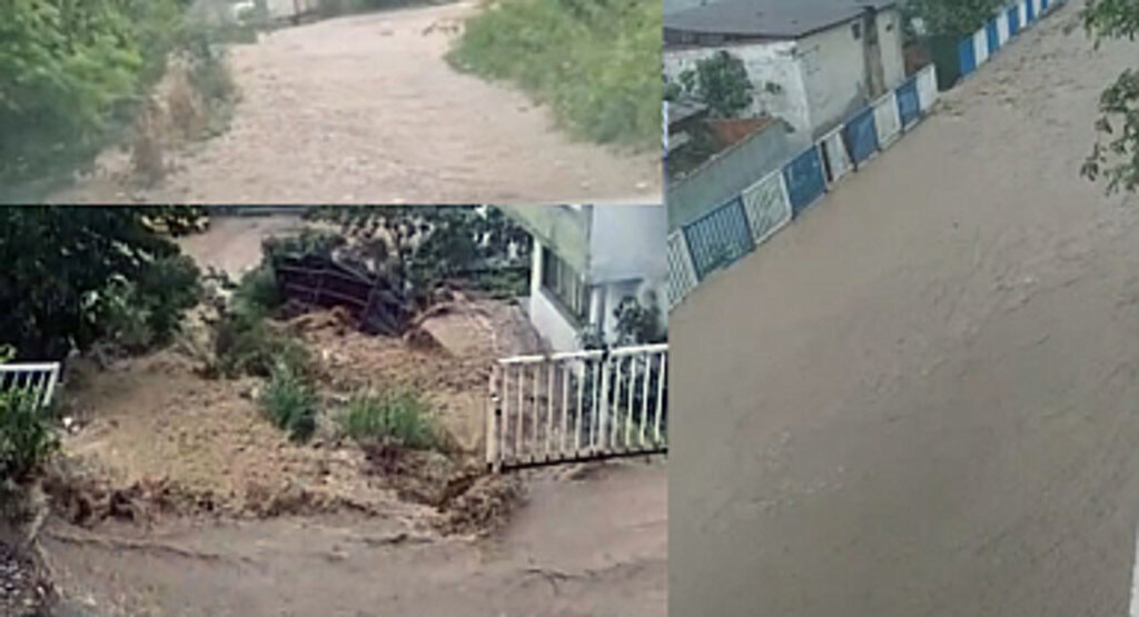 Samsun'da aşırı yağış yollar göle dönüştü! Su baskını ve taşkınlar oluştu