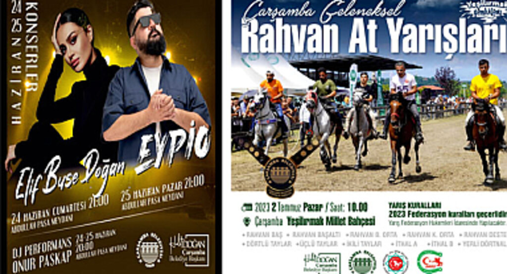 Samsun Yeşilırmak şenlikleri için gün sayıyor