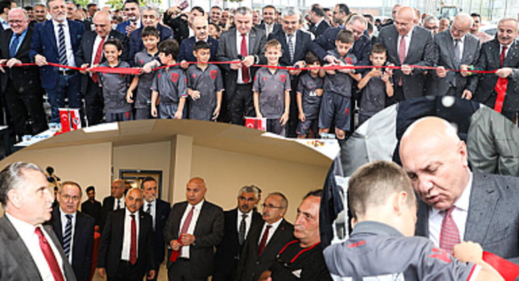 Samsunspor Mustafa Kemal Erkanat Tesisleri açıldı