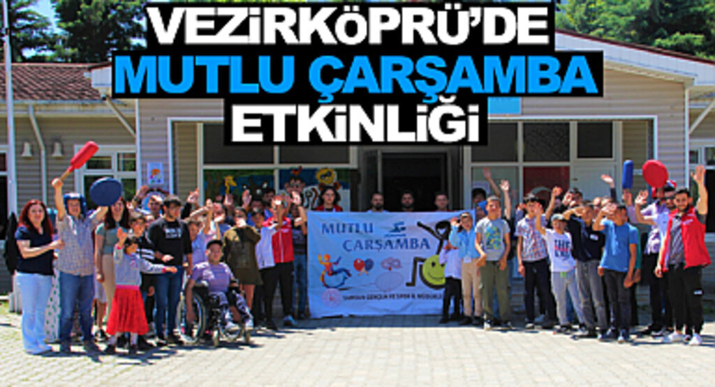 Vezirköprü'de Mutlu Çarşamba Etkinliği