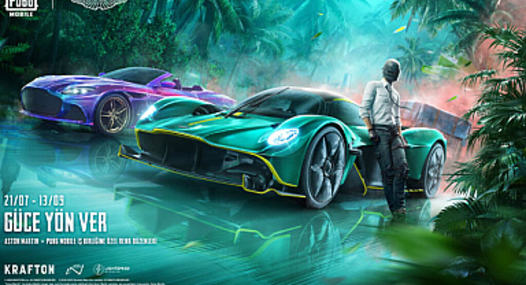 Aston Martin üç imza modeliyle PUBG MOBILE dünyasına geliyor