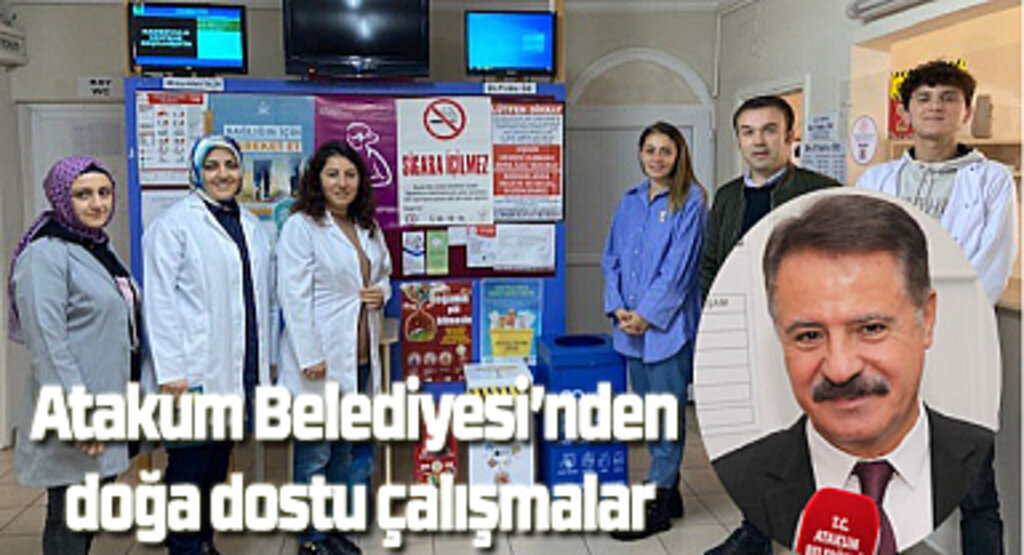 Atakum Belediyesi'nden doğa dostu çalışmalar
