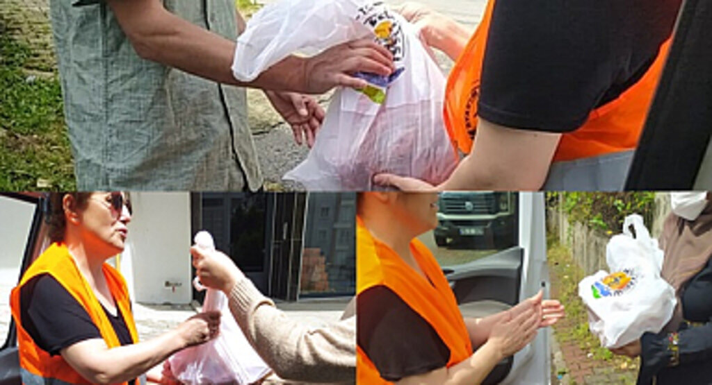 Atakum’da ihtiyaç sahibi 500 aileye kurban eti