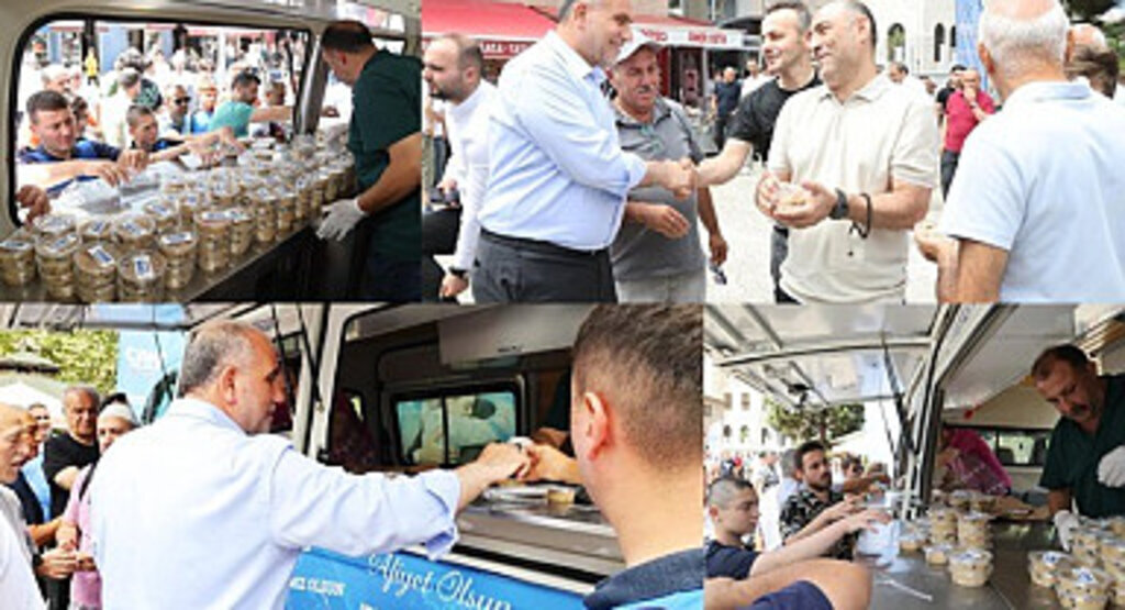 Başkan Sandıkçı’dan Aşure İkramı