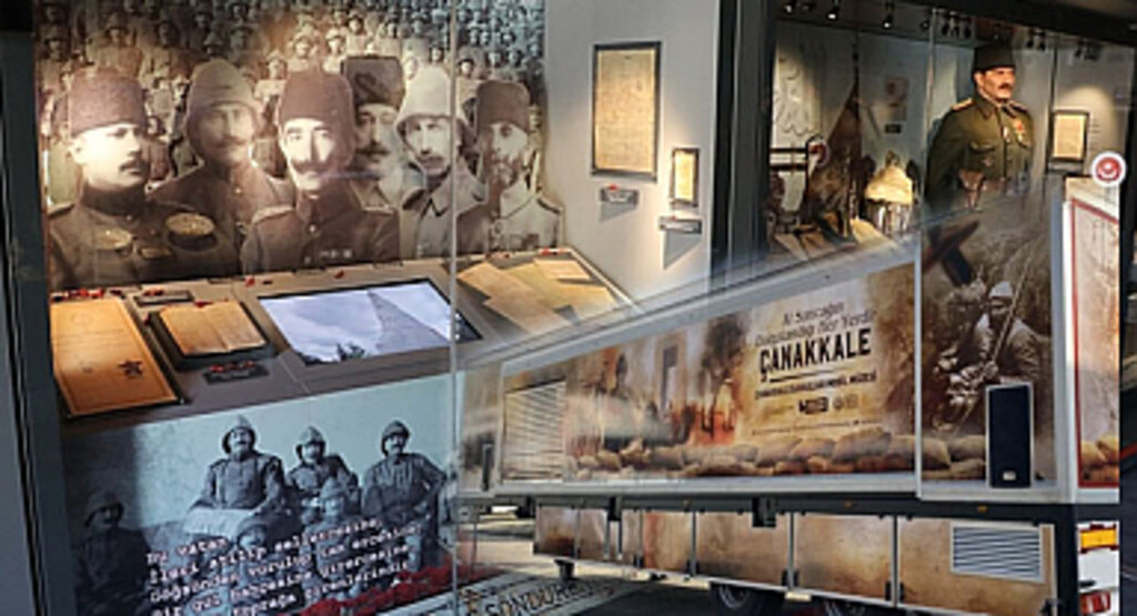 Çanakkale Savaşları Mobil Müzesi Canik’te