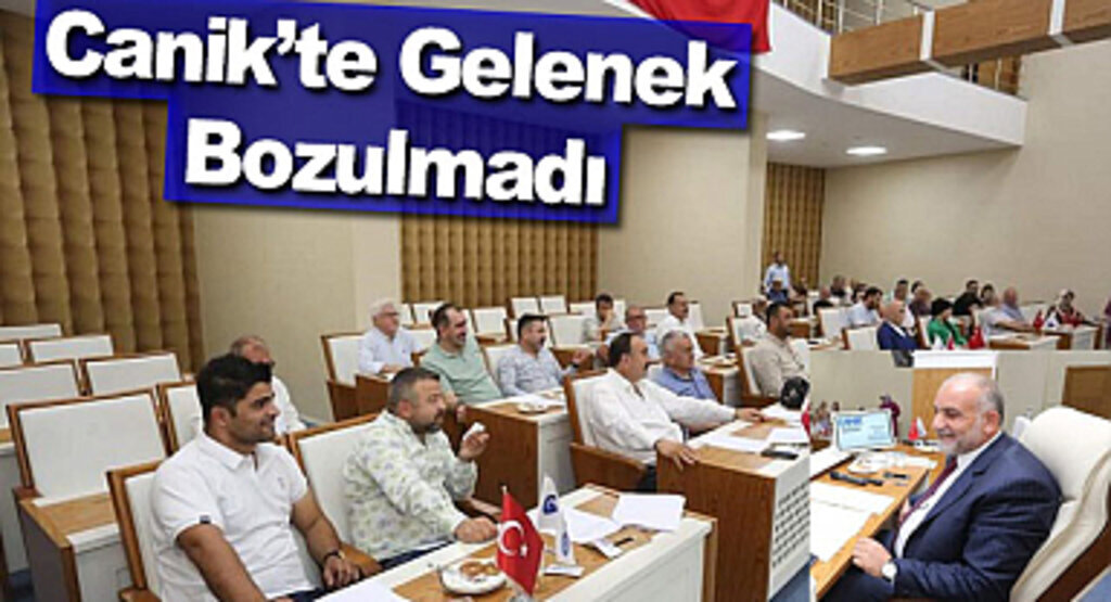 Canik’te Gelenek Bozulmadı