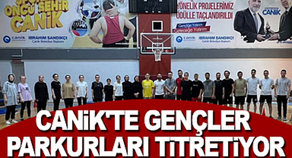 Canik’te Gençler Parkurları Titretiyor