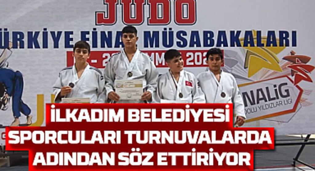 İlkadım Belediyesi sporcuları turnuvalarda adından söz ettiriyor