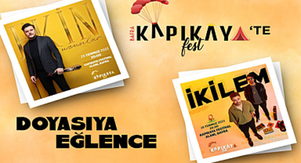 Kapıkayafest'te doyasıya eğlence