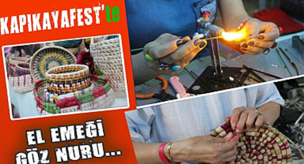 Kapıkayafest'te el emeği göz nuru