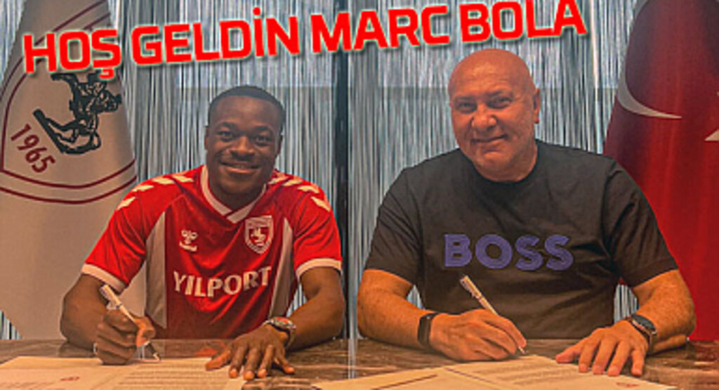 Marc Bola Samsunspor'da! Marc Bola kimdir?