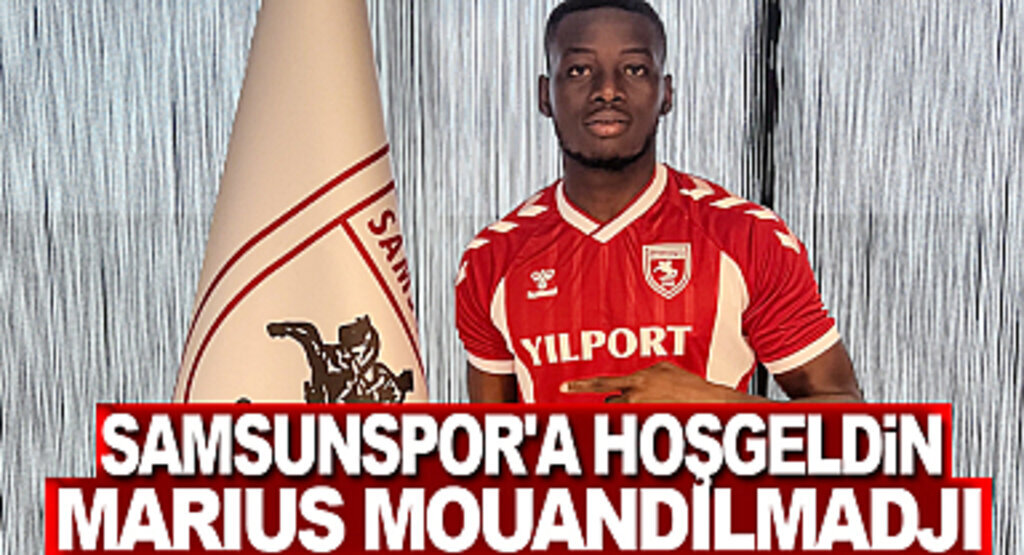 Samsunspor'a Marius Mouandilmadji Hoşgeldin