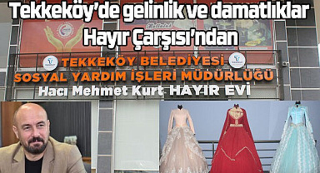 Tekkeköy Belediyesi yeni evlenecek çiftlerin yanında